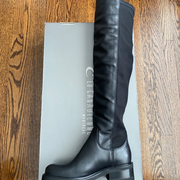 *BNIB* La CANADIENNE Catherine Leather Boot - Sz 6 - Picture 6 of 16